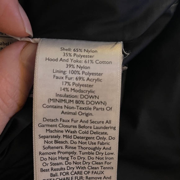 Eddie Bauer Gray Long Down Winter Hooded Coat 
Women's Gray Puffer - Picture 14 of 16